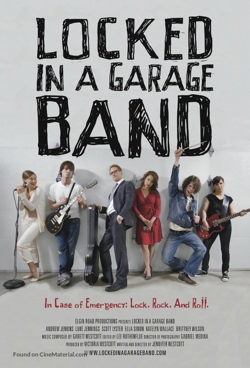 Locked in a Garage Band - Movie Poster