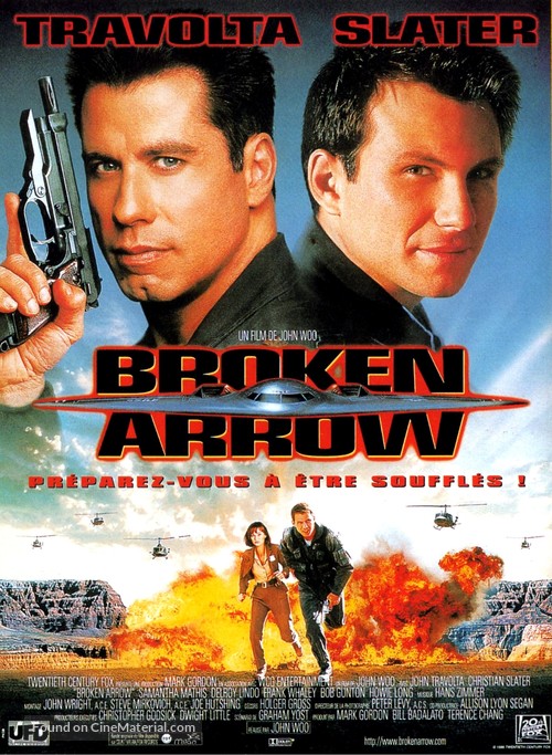 Broken Arrow - French Movie Poster