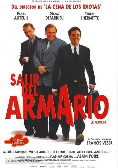 Le placard - Spanish Movie Poster