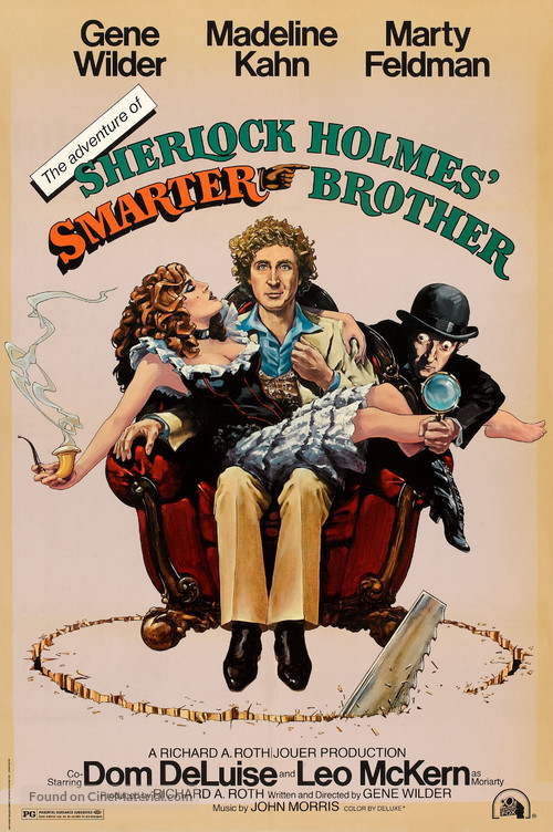 The Adventure of Sherlock Holmes&#039; Smarter Brother - Movie Poster