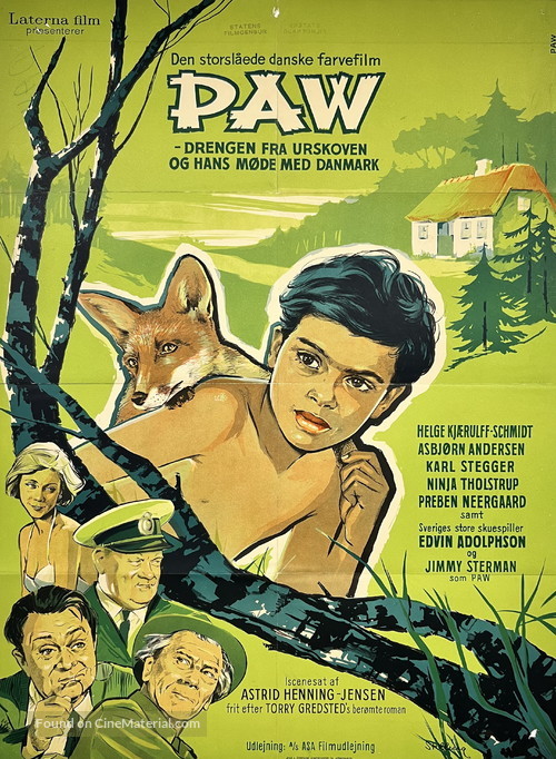 Paw - Danish Movie Poster