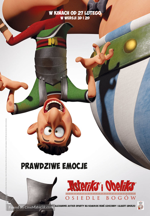 Ast&eacute;rix: Le domaine des dieux - Polish Movie Poster