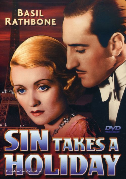 Sin Takes a Holiday - DVD movie cover