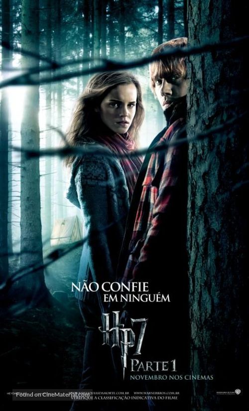 Harry Potter and the Deathly Hallows - Part 1 - Brazilian Movie Poster