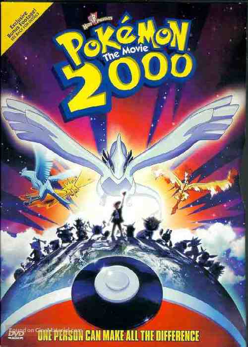 Pok&eacute;mon: The Movie 2000 - DVD movie cover