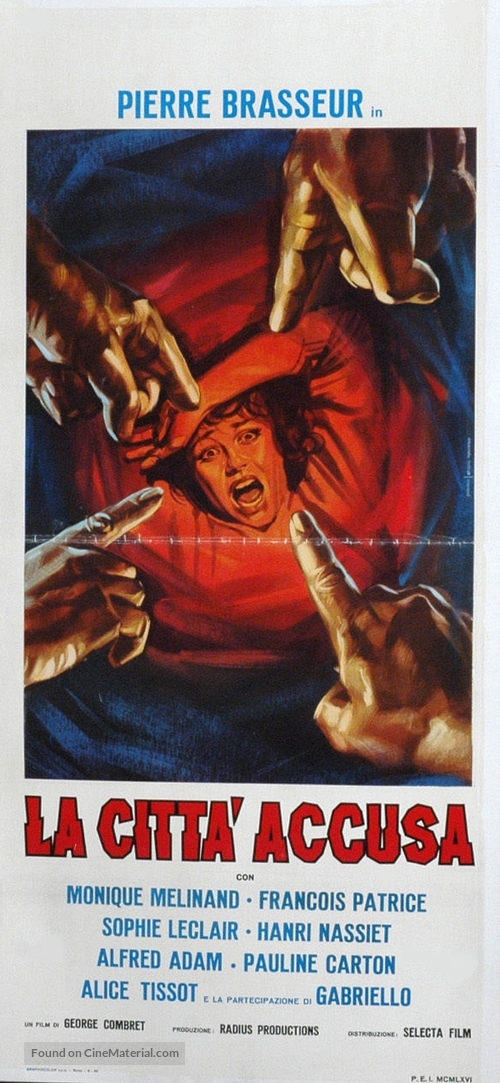 La pocharde - Italian Movie Poster