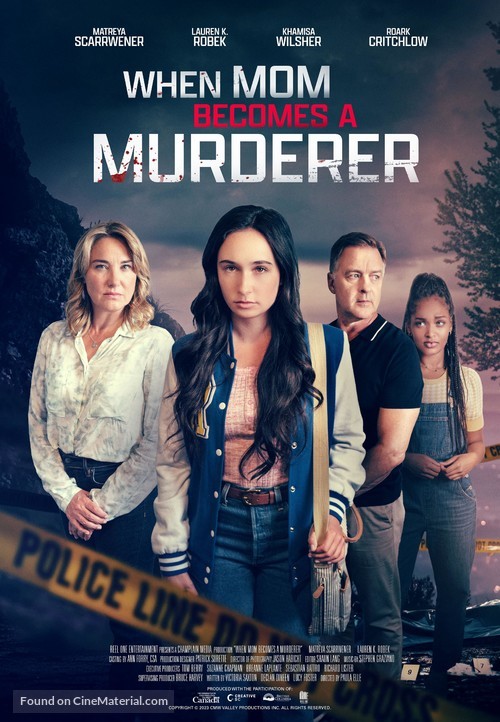 When Mom Becomes a Murderer - Canadian Movie Poster