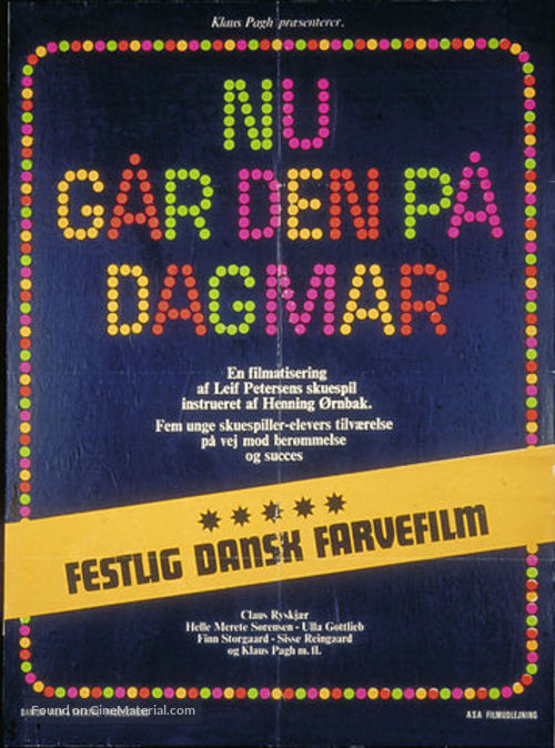 Nu g&aring;r den p&aring; Dagmar - Danish Movie Poster