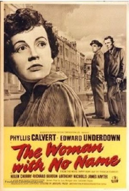 The Woman with No Name - British Movie Poster