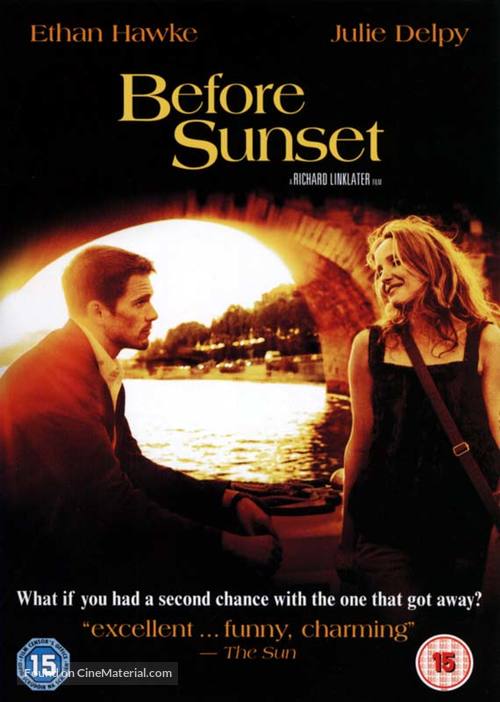 Before Sunset - British DVD movie cover