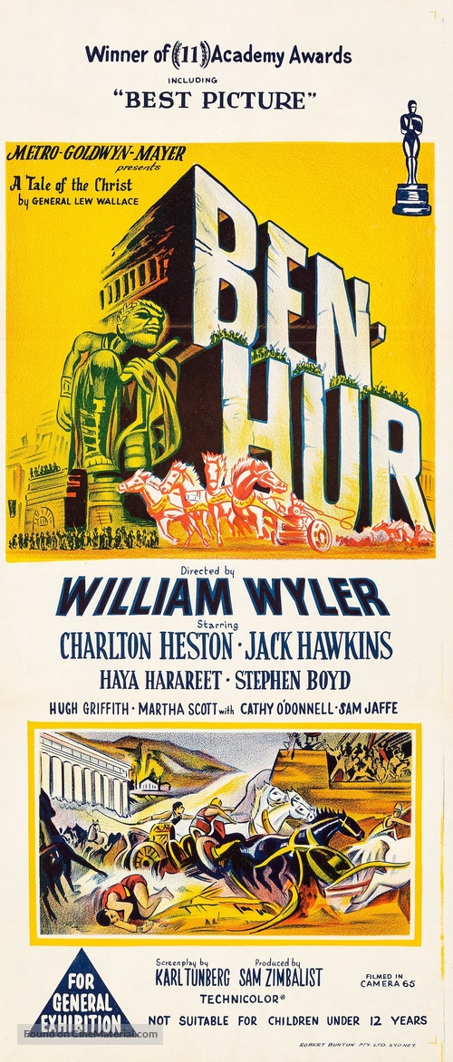 Ben-Hur - Australian Movie Poster