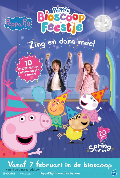 Peppa&#039;s Cinema Party - Dutch Movie Poster