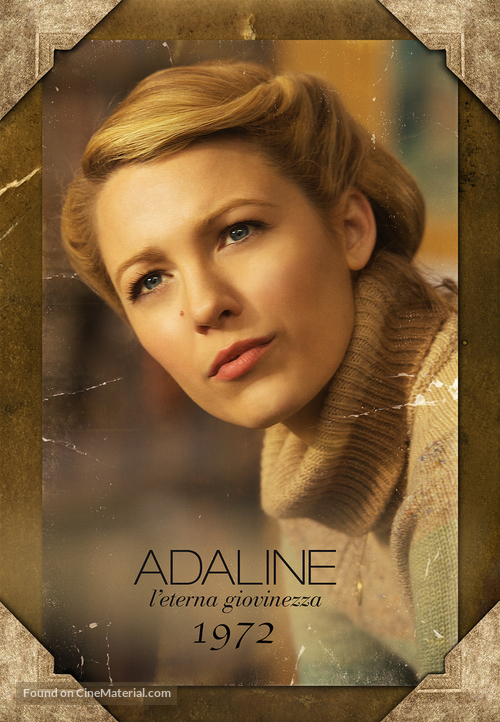 The Age of Adaline - Italian Movie Poster