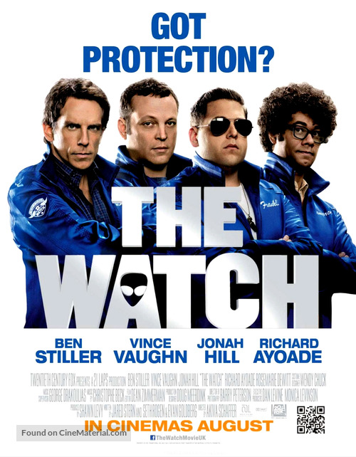 The Watch - British Movie Poster