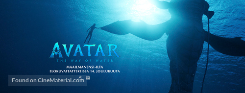 Avatar: The Way of Water - Finnish Movie Poster