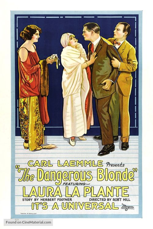 The Dangerous Blonde - Movie Poster