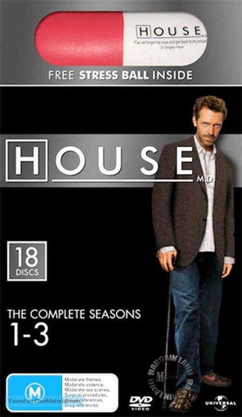 &quot;House M.D.&quot; - Australian DVD movie cover