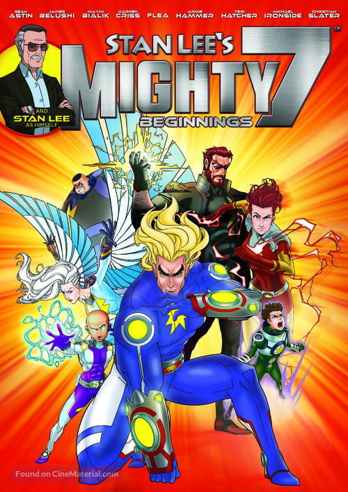 Stan Lee&#039;s Mighty 7 - DVD movie cover