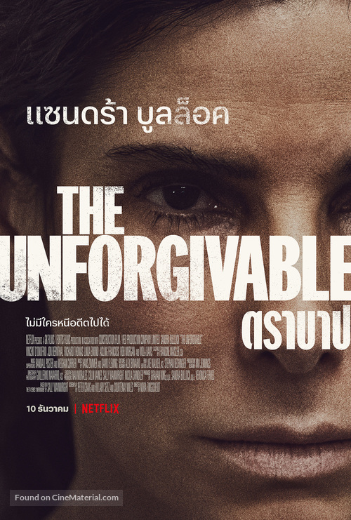 The Unforgivable - Thai Movie Poster