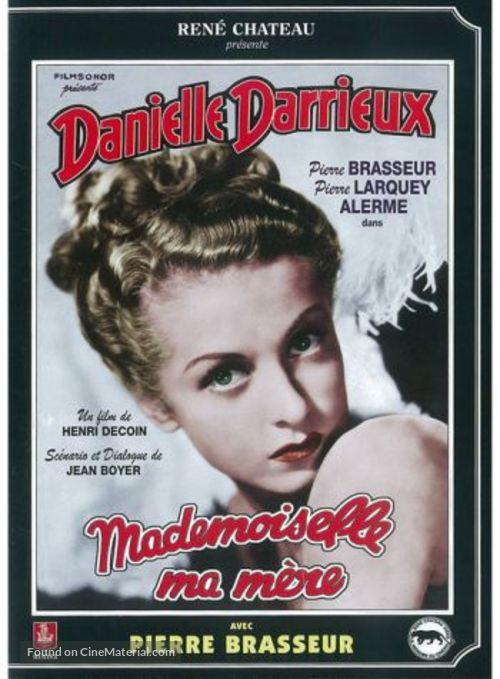 Mademoiselle ma m&egrave;re - French DVD movie cover
