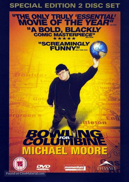 Bowling for Columbine - British Movie Cover