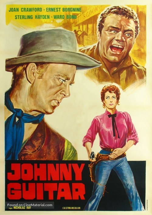Johnny Guitar - Italian Movie Poster