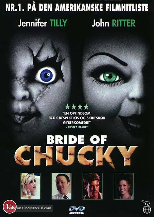 Bride of Chucky - Danish DVD movie cover