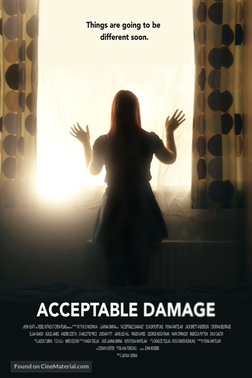 Acceptable Damage - British Movie Poster