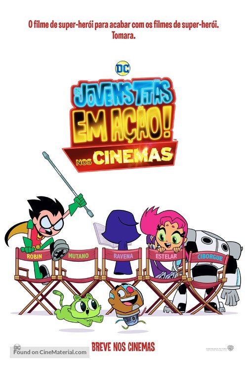 Teen Titans Go! To the Movies - Brazilian Movie Poster