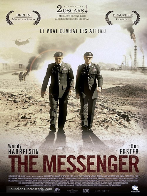 The Messenger - French DVD movie cover