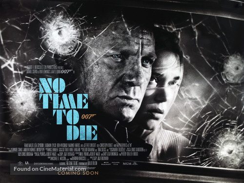 No Time to Die - British Movie Poster