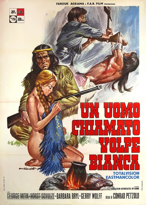 Wei&szlig;e W&ouml;lfe - Italian Movie Poster