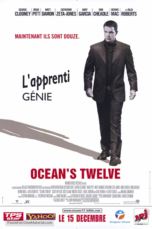 Ocean&#039;s Twelve - French poster