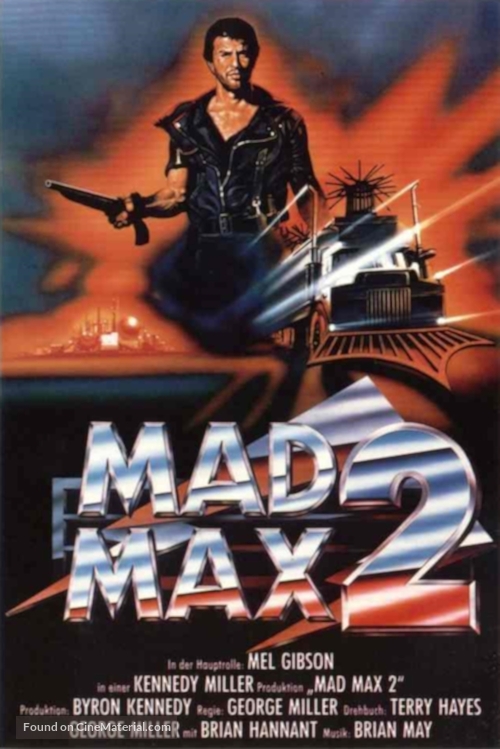 Mad Max 2 - German DVD movie cover