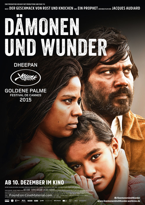 Dheepan - German Movie Poster