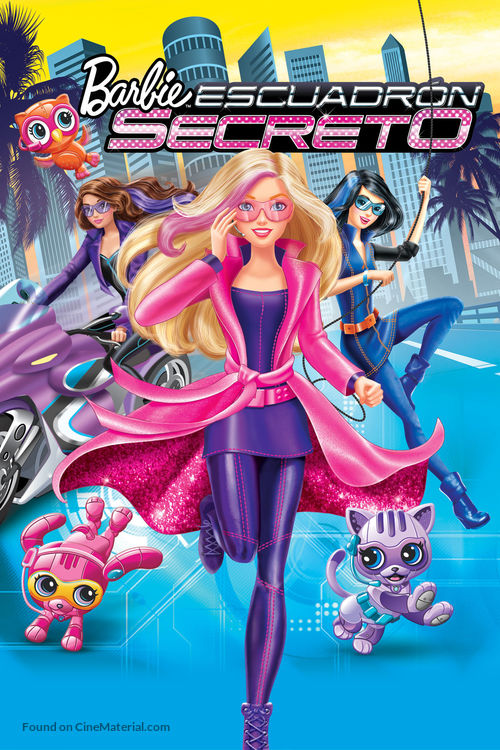 Barbie: Spy Squad - Mexican Movie Cover