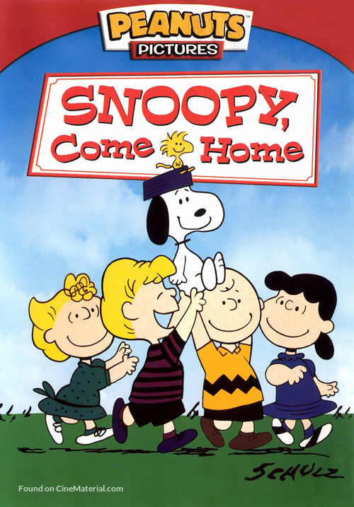 Snoopy Come Home - DVD movie cover