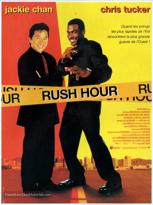Rush Hour - French Movie Poster