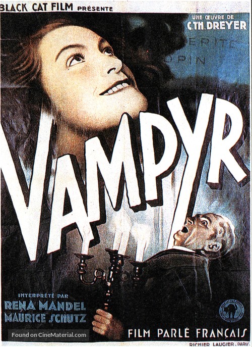 Vampyr - Der Traum des Allan Grey - French Movie Poster