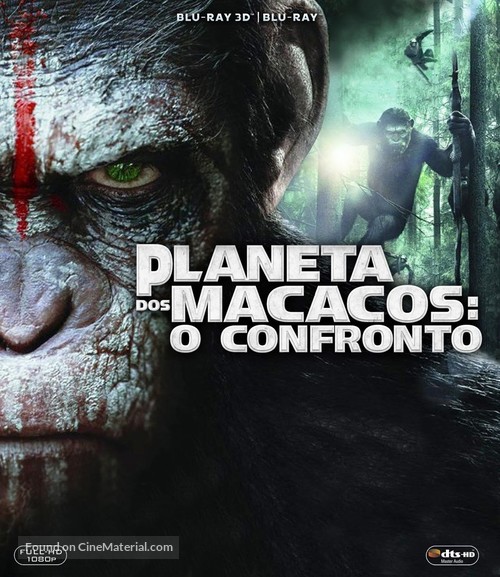 Dawn of the Planet of the Apes - Brazilian Movie Cover