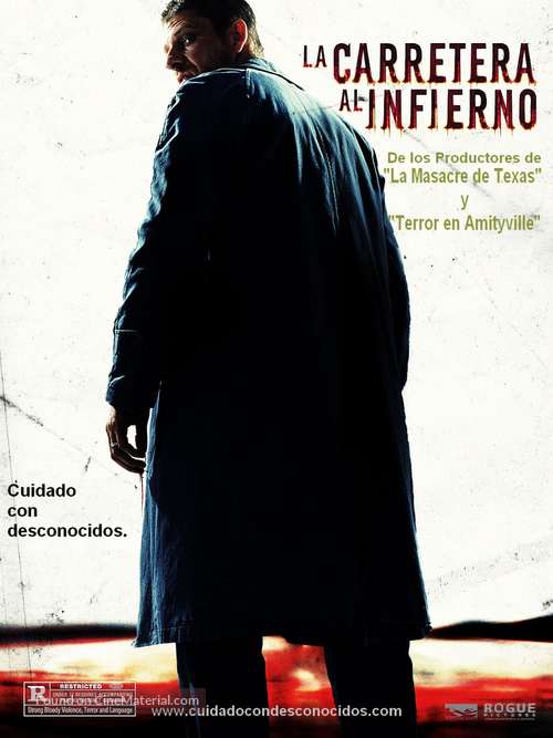 The Hitcher - Argentinian Movie Poster