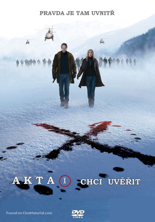 The X Files: I Want to Believe - Czech Movie Cover