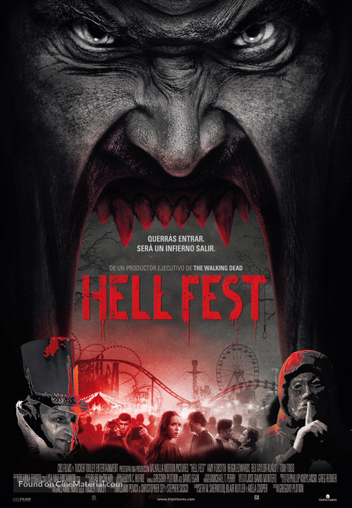 Hell Fest - Spanish Movie Poster