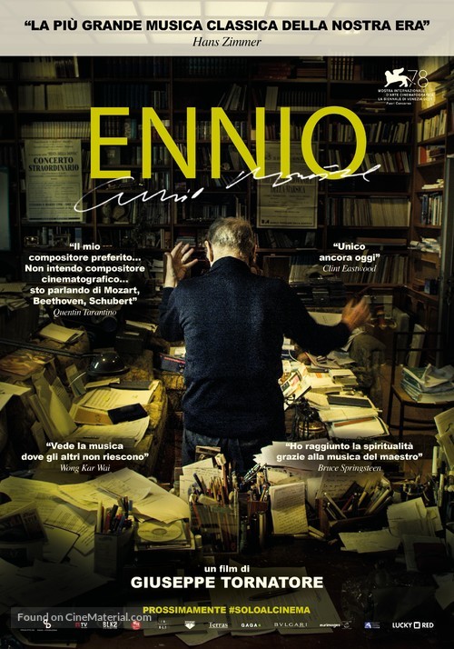 Ennio - Italian Movie Poster