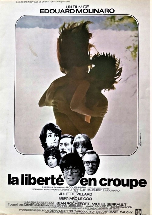 La libert&eacute; en croupe - French Movie Poster