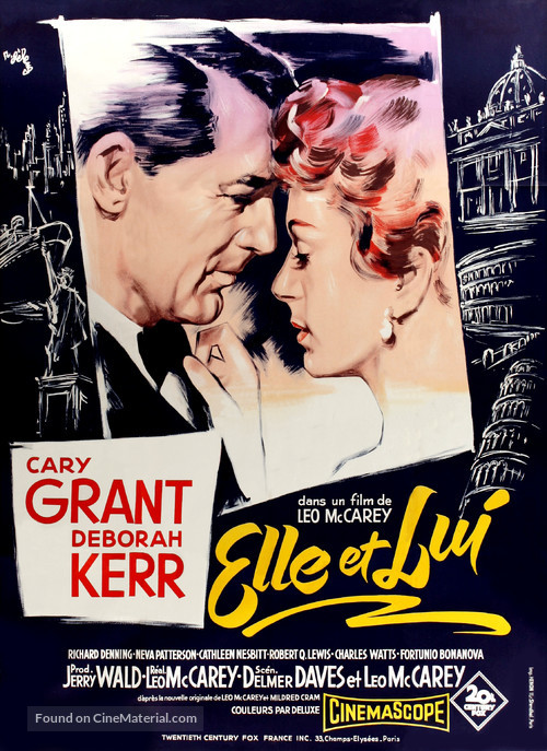 An Affair to Remember - French Movie Poster