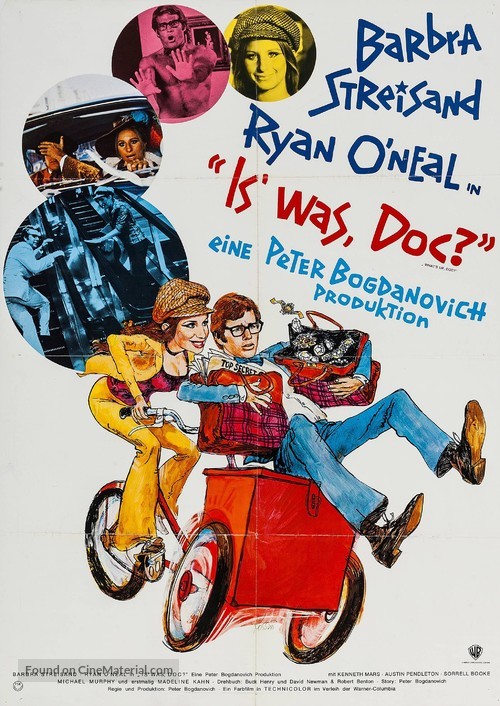 What&#039;s Up, Doc? - German Movie Poster