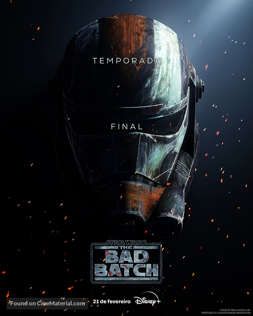 &quot;Star Wars: The Bad Batch&quot; - Brazilian Movie Poster