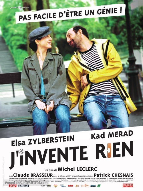 J&#039;invente rien - French Movie Poster