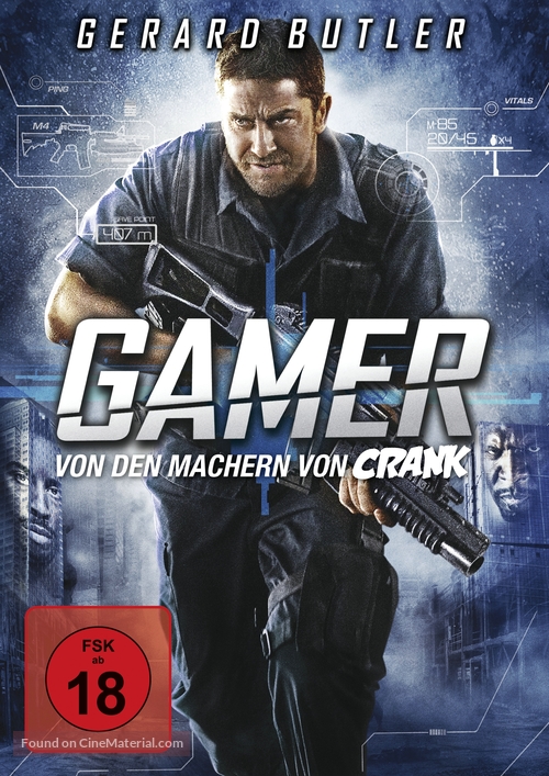 Gamer - German Movie Cover